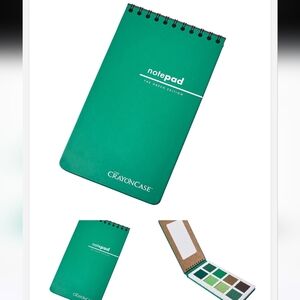 Crayon Case Notepad Green Eyeshadow Palette